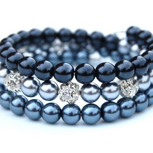 black pearl bracelet